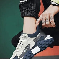 Men's Korean Style High Top Fashion Casual Shoes (Boots)